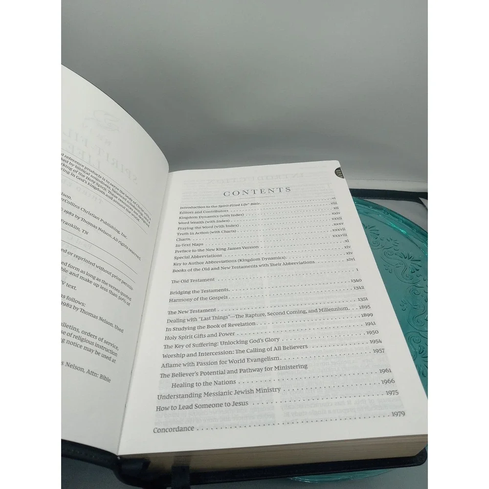 NKJV, Spirit-Filled Life Bible - Third Edition - Genuine Leather  Read